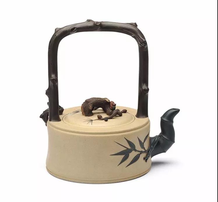 10種最美花器提梁壺，精美別致雕花紫砂壺!