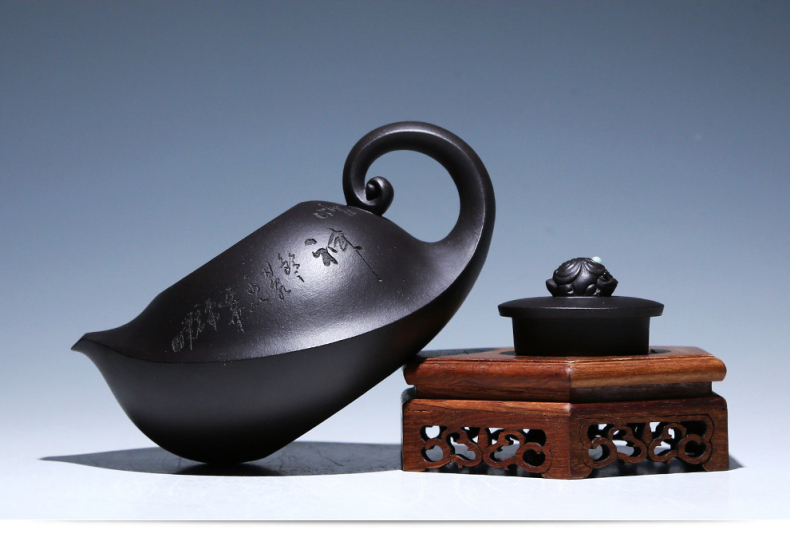 創(chuàng)意別致紫砂壺，個(gè)性手工美型外觀紫砂壺