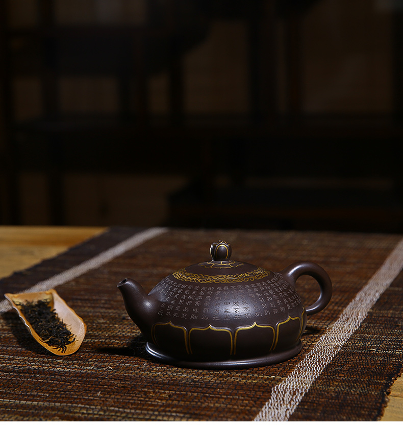 佛系紫砂壺，禪意靜心紫砂壺