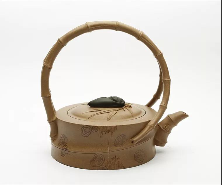 10種最美花器提梁壺，精美別致雕花紫砂壺!