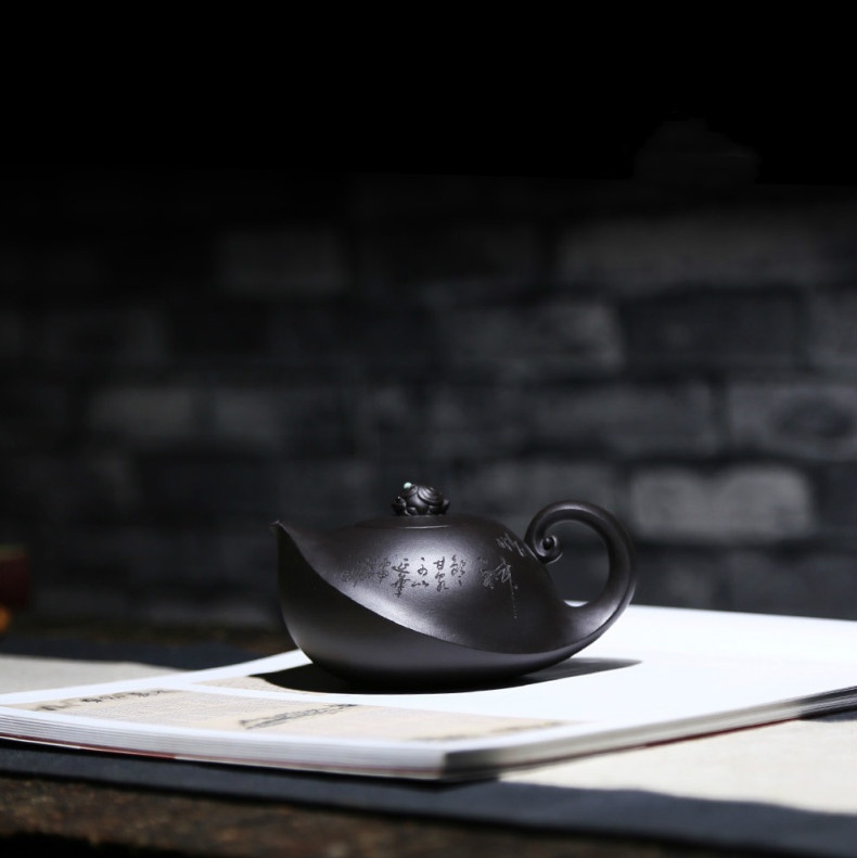 創(chuàng)意別致紫砂壺，個(gè)性手工美型外觀紫砂壺